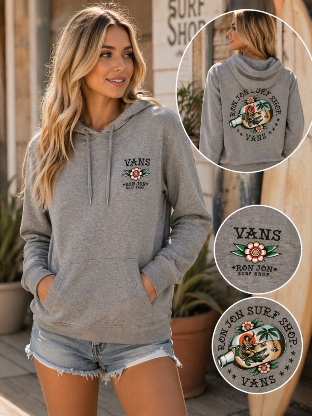 Vans Ron Jon Surf Shop Hoodie Small